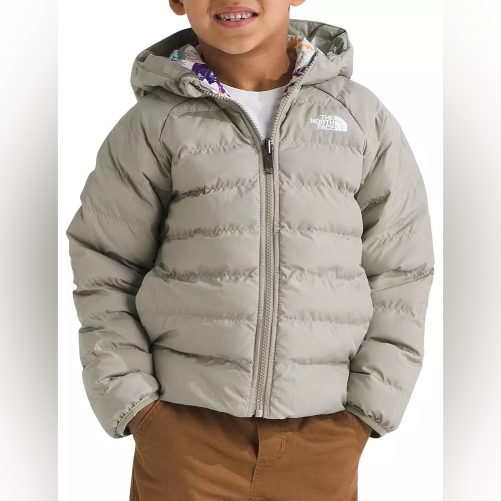Reversible The North Face Little Kids' Perrito Hooded Jacket